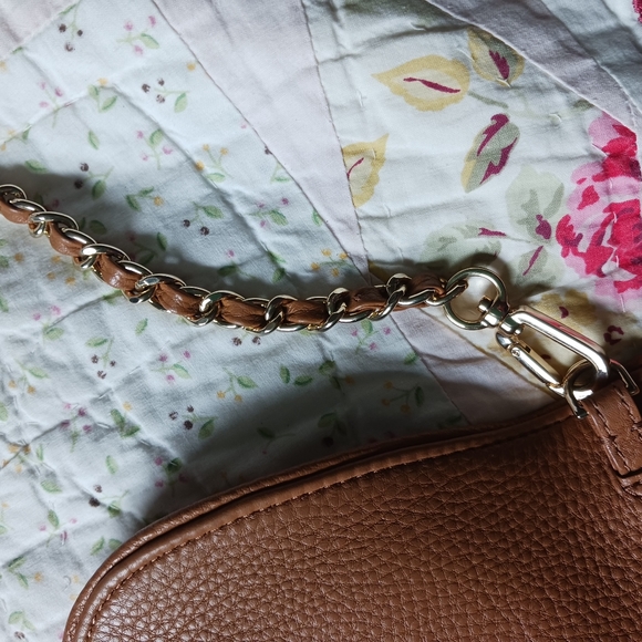 Tory Burch Camel Leather Crossbody Bag - Picture 6 of 15